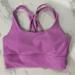NEW Lululemon Ribbed Longline Energy Bra SOLD OUT